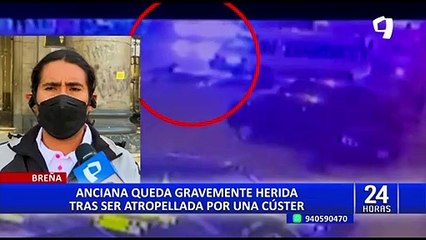 Breña: Anciana queda grave tras ser atropellada mientras paseaba a su mascota