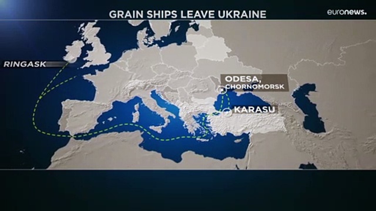 57.000 Tonnen Mais: Die nächsten Getreidefrachter verlassen die Ukraine
