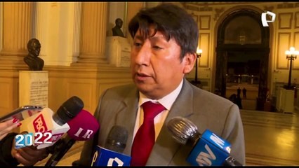 Waldemar Cerrón: “Si se va el presidente nos vamos todos”