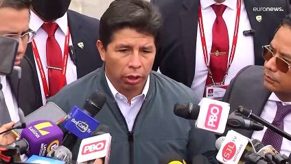 Perú | El presidente Pedro Castillo declara por corrupción