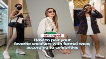On the Spot: How to pair your favorite sneakers with formal wear, according to celebrities