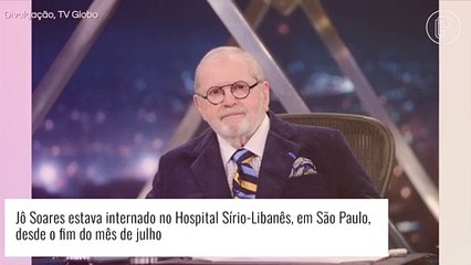 Morte de Jô Soares aos 84 anos é confirmada por ex do apresentador: 'Nos deixou'