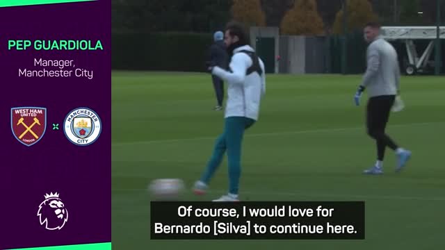 Guardiola unsure of Bernardo Silva's future at City