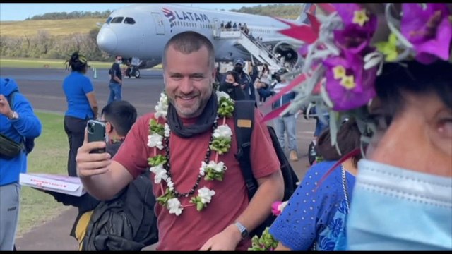 I primi turisti tornano sull'Isola di Pasqua