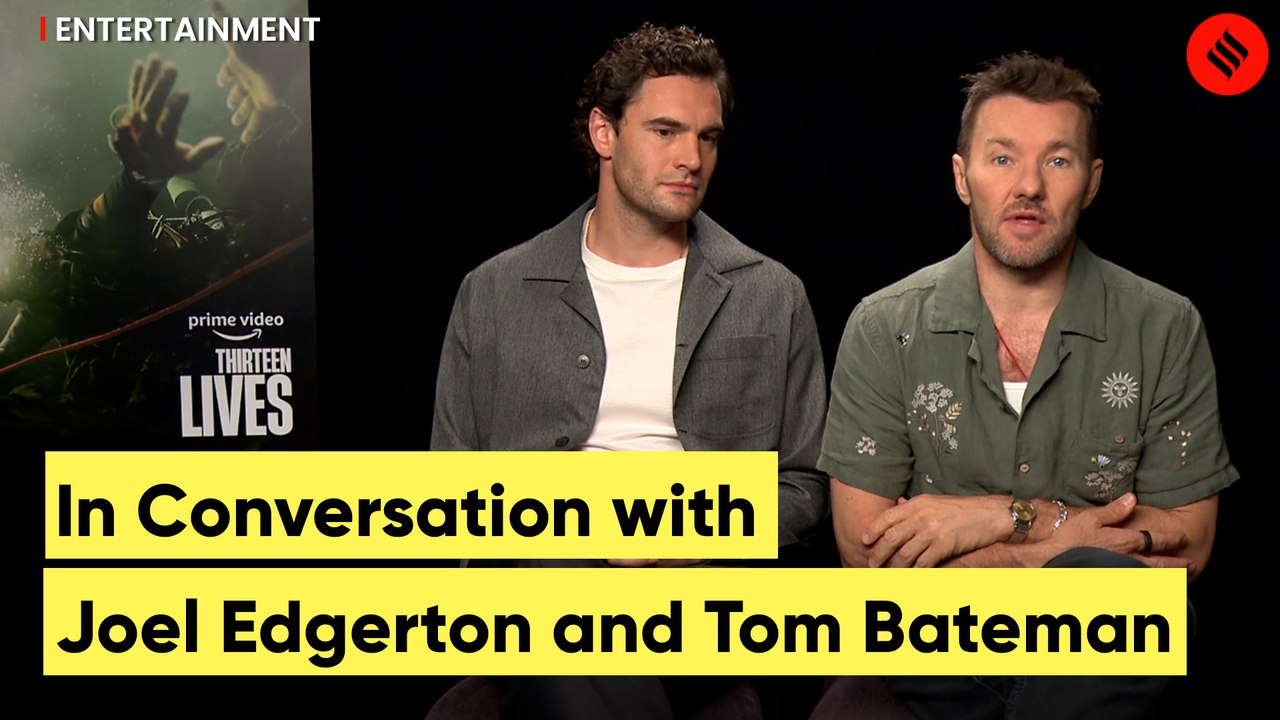 Thirteen Lives actors Joel Edgerton and Tom Bateman on Ron Howard's thrilling survival drama