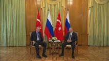 لقاء بين الرئيس الروسي والتركي يركز على الوضع في سوريا