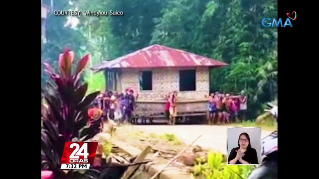Halos 80 kalalakihan sa Misamis Occidental, nagbayanihan para buhatin ang isang bahay kubo | 24 Oras
