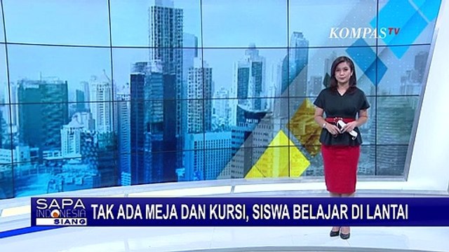 Miris! sudah 4 Tahun Siswa SD Ini Terpaksa Belajar di Lantai karena Tak Ada Meja dan Kursi