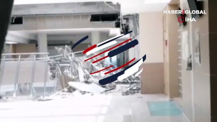 Faciadan dönüldü! Anadolu Adliyesi’nde asma tavan çöktü