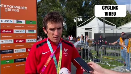 Geraint Thomas Reacts To Time Trial Crash At Commonwealth Games