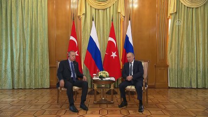 Erdoğan-Putin görüşmesi başladı: Masada Akkuyu var