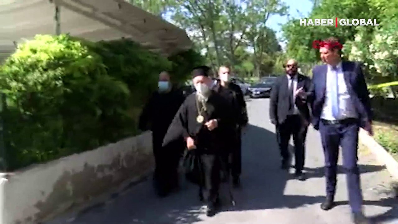 Rum Patriği Bartholomeos, Balıklı Rum Hastanesi'nde