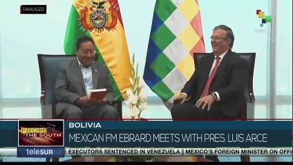 Mexico and Bolivia strengthen bilateral cooperation relationship