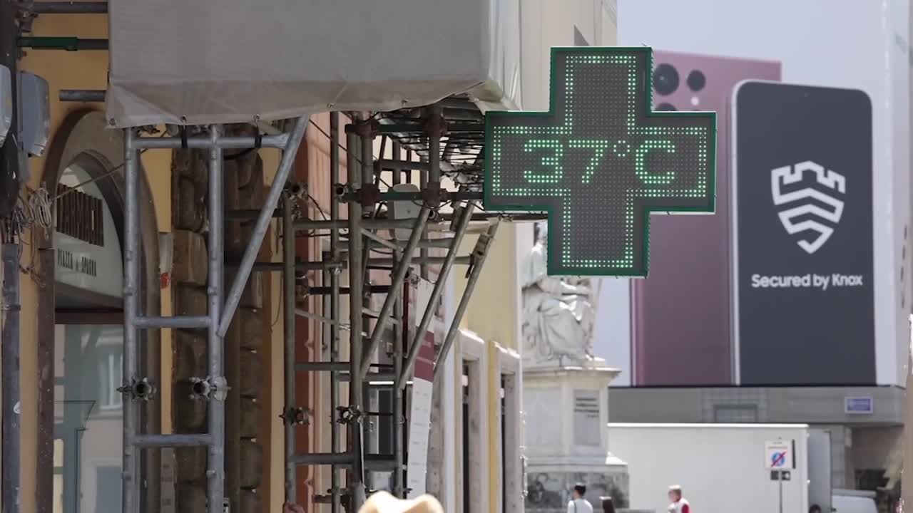 Caldo: a Roma raggiunti i 37 gradi