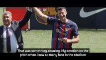 Barca's Lewandowski talks age, Benzema, and Xavi effect