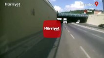 Çekmeköy’de hafriyat kamyonu kazasında yeni görüntüler