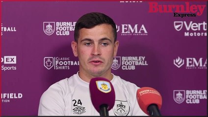Josh Cullen enjoying his time with Burnley