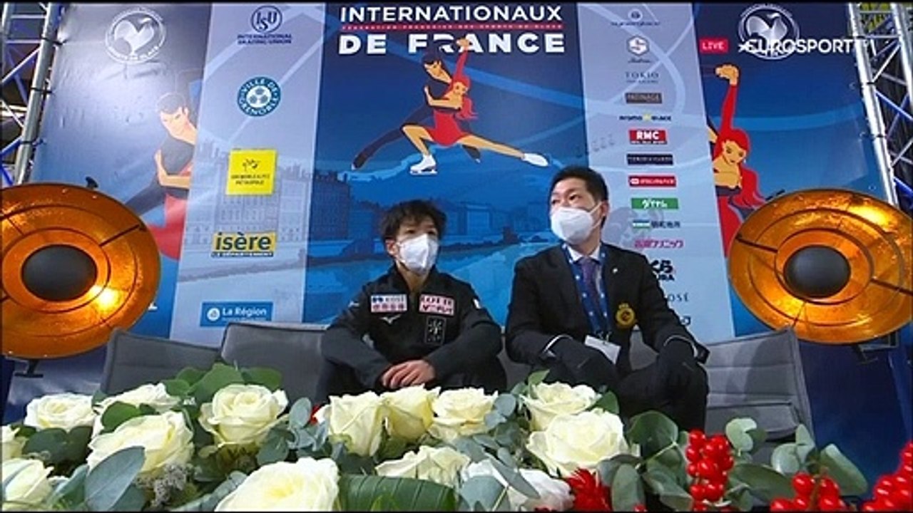 IdF21 - Commentators mention Hanyu (ESP ITA)