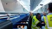 JetBlue inaugural flight from Gatwick to Boston
