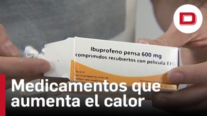 下载视频: Medicamentos como el ibuprofeno aumentan el calor corporal tras su ingesta