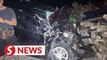 Three killed, four injured in road crash in Rompin