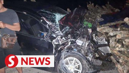 Three killed, four injured in road crash in Rompin