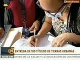 Anzoátegui | 100 títulos de tierra urbana son entregados a familias de la parroquia El Chaparro