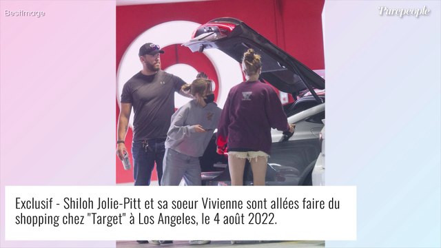 Angelina Jolie : Sortie shopping pour ses filles Shiloh et Vivienne, la benjamine déjà très grande à 14 ans !