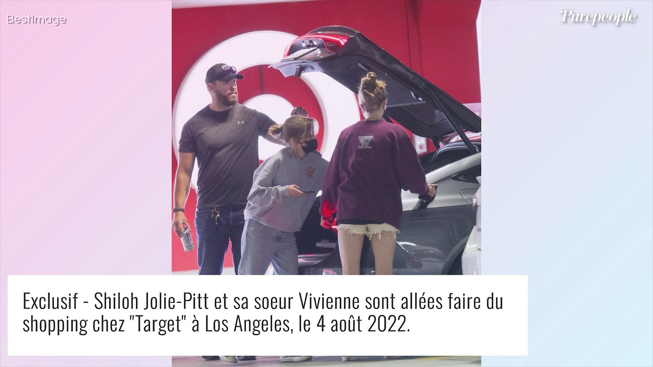 Angelina Jolie : Sortie shopping pour ses filles Shiloh et Vivienne, la benjamine déjà très grande à 14 ans !