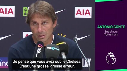 Tottenham - Conte : “Chelsea est un prétendant au titre”