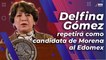 Delfina Gómez se lanza como candidata de Morena a la gubernatura del Edomex