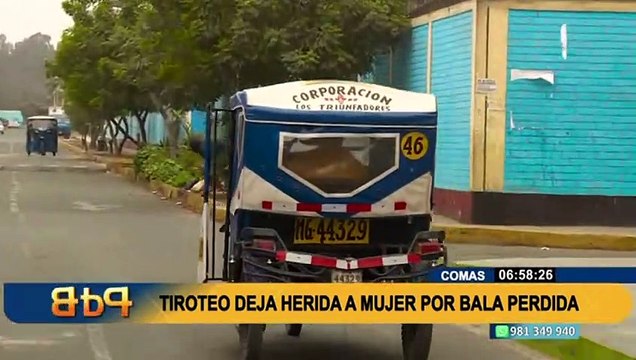 En menos de 24 horas: mujer es herida por bala perdida y hombre es asesinado a balazos