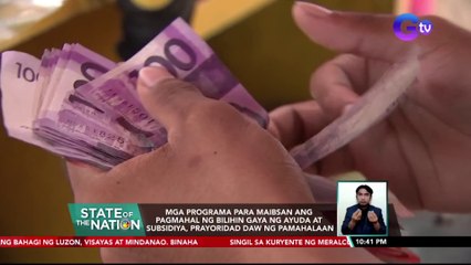 PSA: Inflation o bilis ng pagmahal ng mga produkto at serbisyo sa bansa, tumaas sa 6.4% nitong Hulyo | SONA