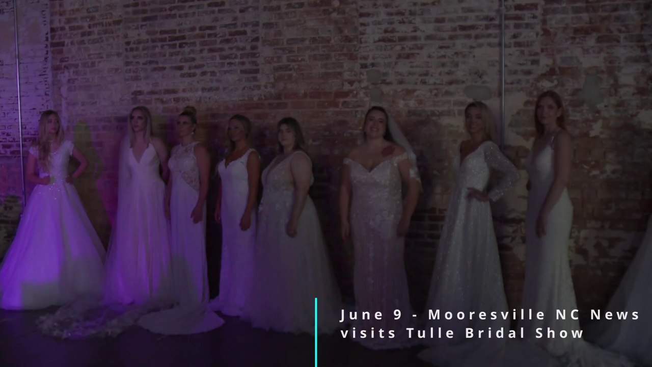 June 9 - Mooresville NC News vistis Tulle Bridal Show