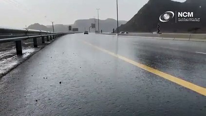 Thunderstorms hit UAE