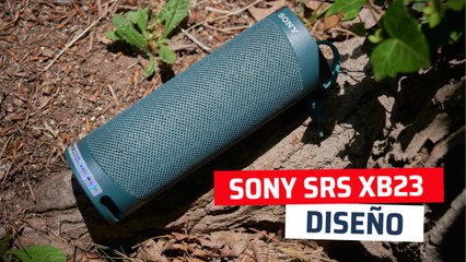 Así es el Sony SRS-XB23, uno de los altavoces Bluetooth más resistentes de Sony