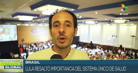 Lula da Silva enfatiza sobre la gestión sanitaria en Brasil