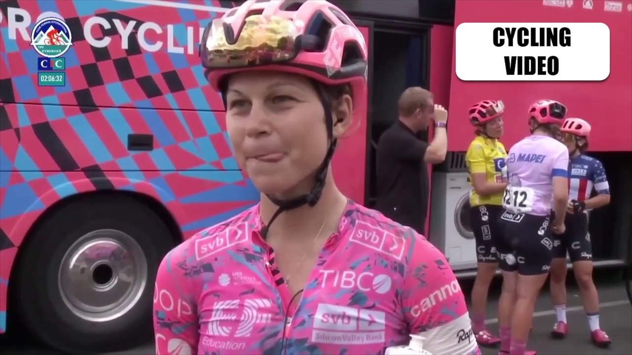 Krista Doebel-Hickok Reacts To Stage Win At Tour Feminin International des Pyrenees