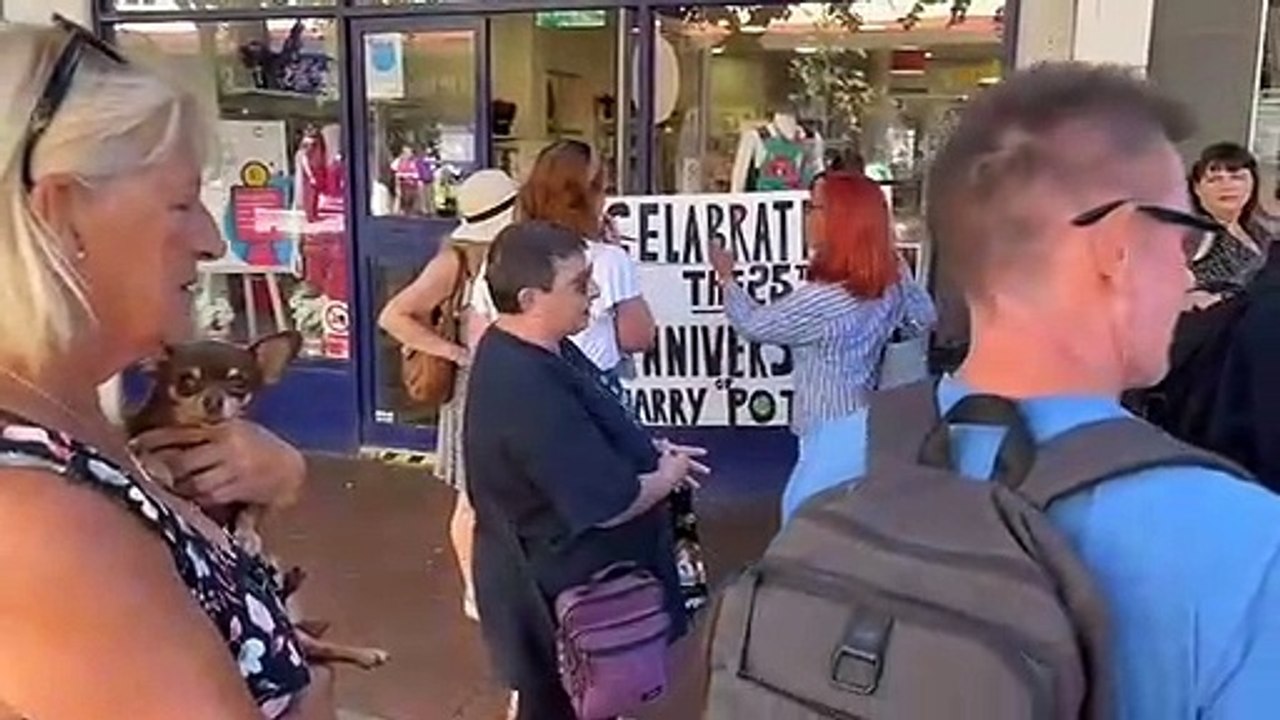Drag Queen Storytime protest in Portsmouth