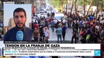 Informe desde Jerusalén: fuerzas israelíes bombardearon Gaza, al menos ocho personas han muerto