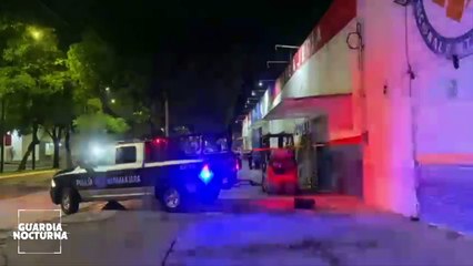 Un velador murió al ser aplastado por la reja de acero de un negocio de la colonia El Rosario