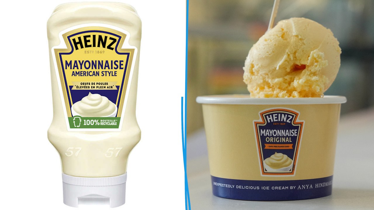 Des glaces goûts « mayo »  et ketchup pour se rafraîchir cet été à Londres