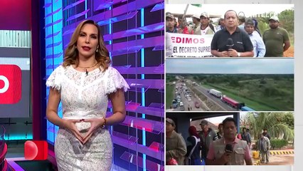 Campesinos levantan bloqueo en Buena Vista, sin una fecha para retomar esta medida de presión