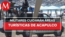 Llegan 360 militares a las playas de Acapulco por inseguridad