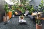 This Plant Filled Patio Is a Private Oasis with Creative DIY Decor