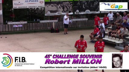 Présentation des équipes, 45ème Challenge Souvenir Robert Millon, Gap 2022