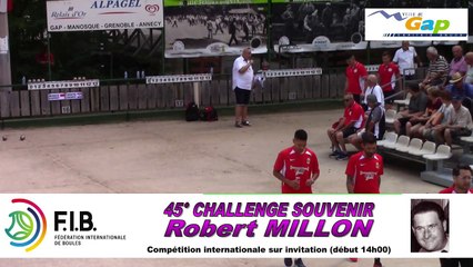 Présentation des équipes, 45ème Challenge Souvenir Robert Millon, Gap 2022