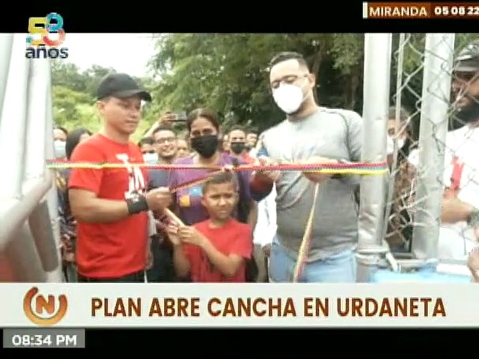Miranda | Plan "Abre Cancha" recupera espacios deportivos en el municipio Urdaneta