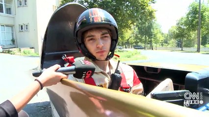 ARIBA ZES X aracı yola koyuluyor