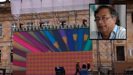 Posesión de Gustavo Petro, con mucha simbología y acceso a todo el mundo